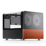 Case JONSBO V12 Black – M-ATX/ ITX| GPU 260mm| Kính 270°